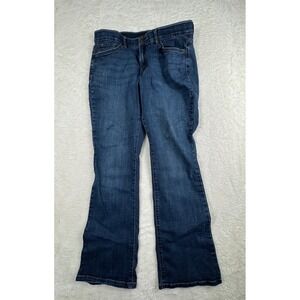 Lee‎ Regular Fit Bootcut Jeans Flex Motion Mid Rise Dark Wash Denim Size 16